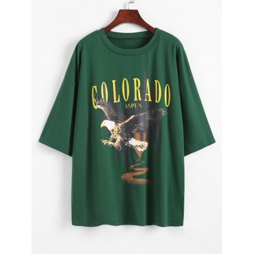 Eagle COLORADO Graphic Oversized T-shirt