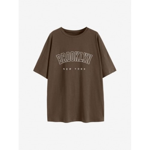 Oversized BROOKLYN Graphic Tee