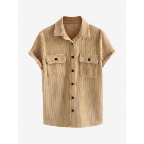 Corduroy Pocket Shirt