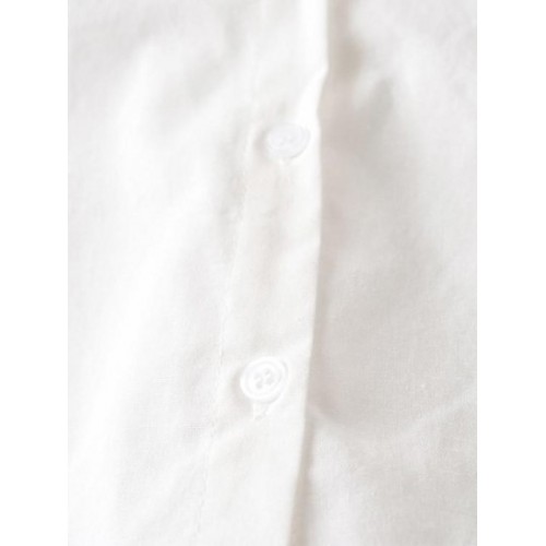 Drop Shoulder Midriff Flossing Crop Shirt