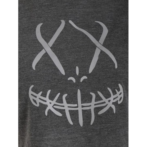 Reflective Graphic Cropped Tee