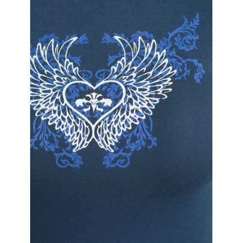 Heart Wings Graphic Baby Tee