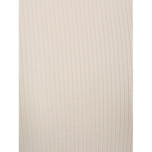 Ribbed Polo Cropped Tee